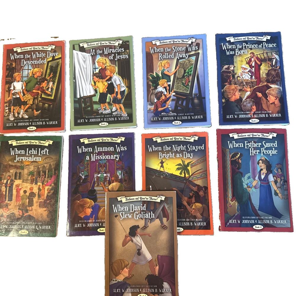 Believe and You're There Vol 1-9 by Alice Johnson (2008, TPB) Faith Based